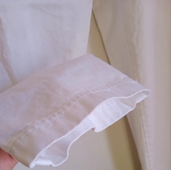 The Limited Vintage white Chino pants women size 4 - Picture 6 of 11